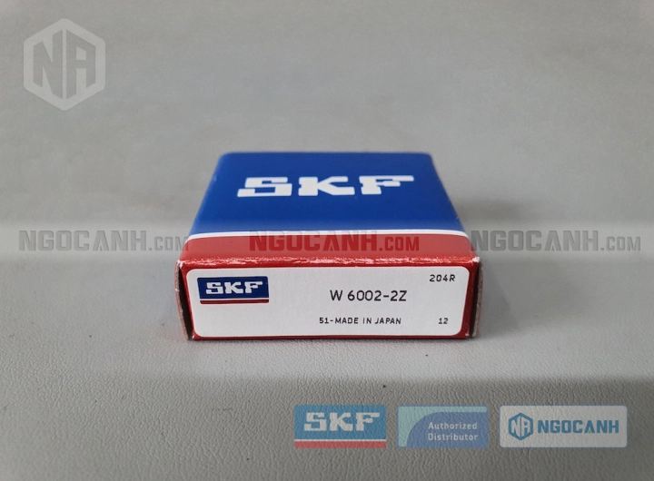 Vòng bi SKF W 6002-2Z chính hãng phân phối bởi SKF Ngọc Anh - Đại lý ủy quyền SKF Vòng bi SKF W 6002-2Z chính hãng phân phối bởi SKF Ngọc Anh - Đại lý ủy quyền SKF