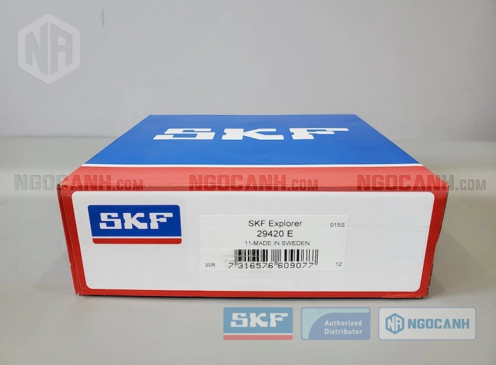 Vòng bi SKF 29420 E chính hãng phân phối bởi SKF Ngọc Anh - Đại lý ủy quyền SKF