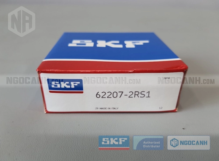Vòng bi SKF 62207-2RS1 chính hãng phân phối bởi SKF Ngọc Anh - Đại lý ủy quyền SKF