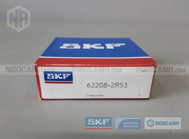 Vòng bi SKF 62208-2RS1 chính hãng phân phối bởi SKF Ngọc Anh - Đại lý ủy quyền SKF