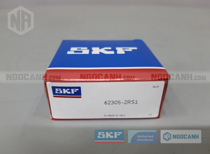 Vòng bi SKF 62305-2RS1 chính hãng phân phối bởi SKF Ngọc Anh - Đại lý ủy quyền SKF Vòng bi SKF 62305-2RS1 chính hãng phân phối bởi SKF Ngọc Anh - Đại lý ủy quyền SKF