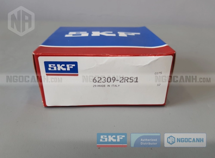Vòng bi SKF 62309-2RS1 chính hãng phân phối bởi SKF Ngọc Anh - Đại lý ủy quyền SKF