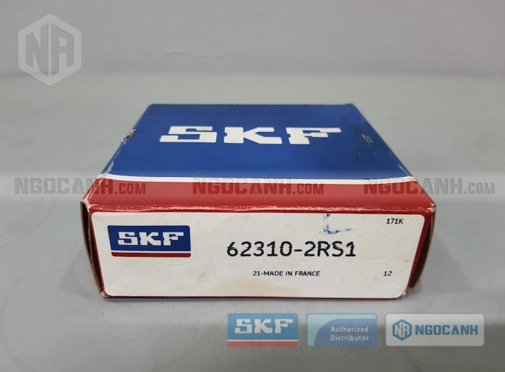 Vòng bi SKF 62310-2RS1 chính hãng phân phối bởi SKF Ngọc Anh - Đại lý ủy quyền SKF