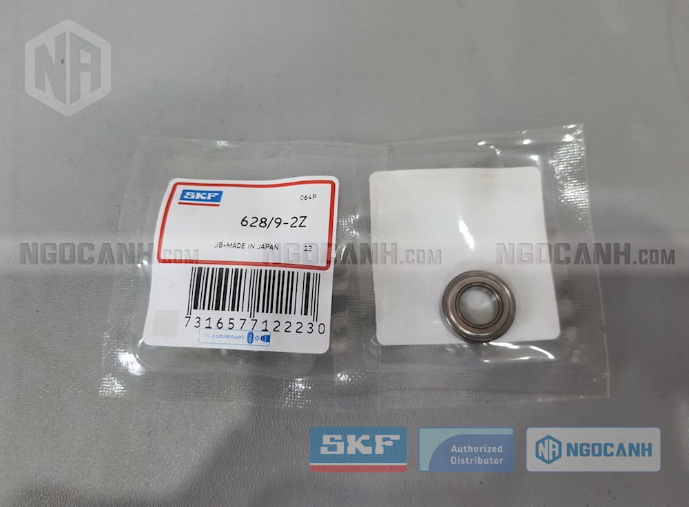Vòng bi SKF 628/9-2Z chính hãng - Đại lý uỷ quyền SKF