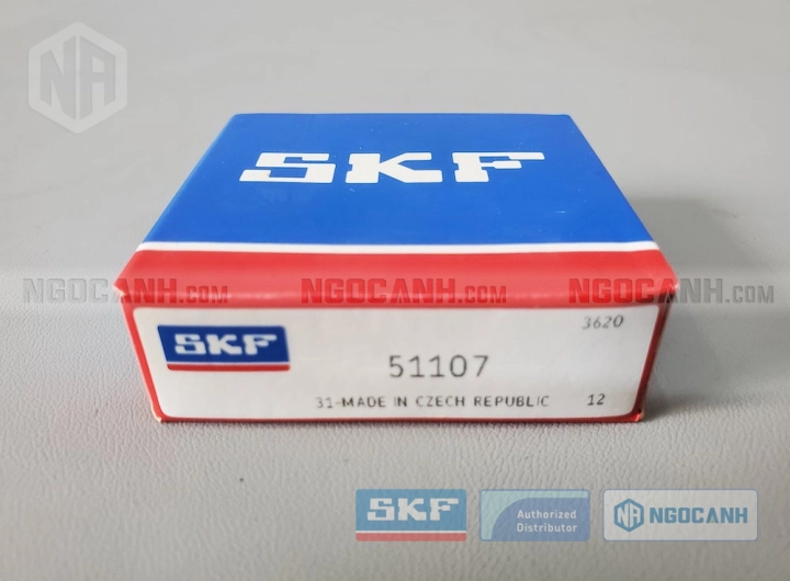 Vòng bi SKF 51107 chính hãng phân phối bởi SKF Ngọc Anh - Đại lý ủy quyền SKF Vòng bi SKF 51107 chính hãng phân phối bởi SKF Ngọc Anh - Đại lý ủy quyền SKF