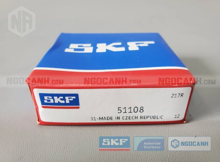 Vòng bi SKF 51108 chính hãng phân phối bởi SKF Ngọc Anh - Đại lý ủy quyền SKF