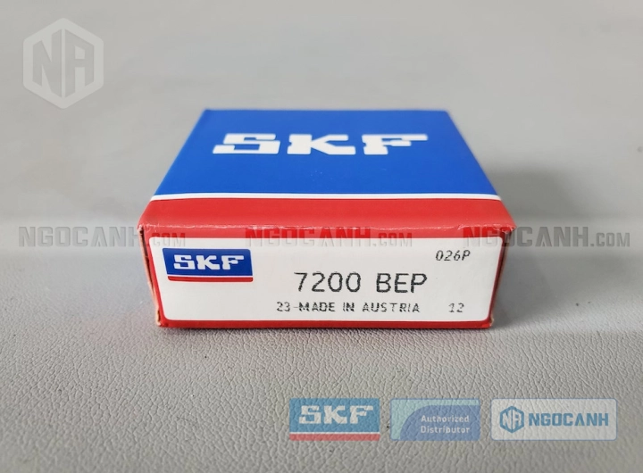 Vòng bi SKF 7200 BEP chính hãng phân phối bởi SKF Ngọc Anh - Đại lý ủy quyền SKF