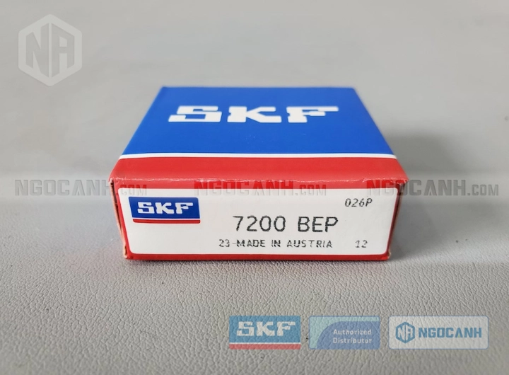 Vòng bi SKF 7200 BEP chính hãng phân phối bởi SKF Ngọc Anh - Đại lý ủy quyền SKF Vòng bi SKF 7200 BEP chính hãng phân phối bởi SKF Ngọc Anh - Đại lý ủy quyền SKF