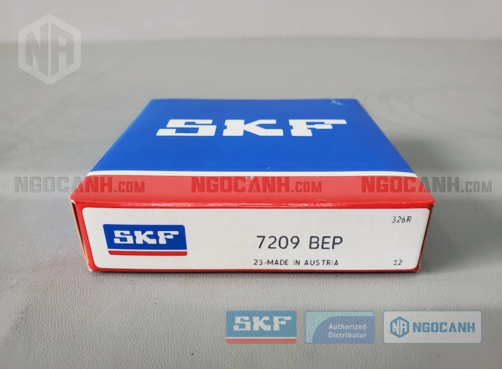 Vòng bi SKF 7209 BEP chính hãng phân phối bởi SKF Ngọc Anh - Đại lý ủy quyền SKF Vòng bi SKF 7209 BEP chính hãng phân phối bởi SKF Ngọc Anh - Đại lý ủy quyền SKF