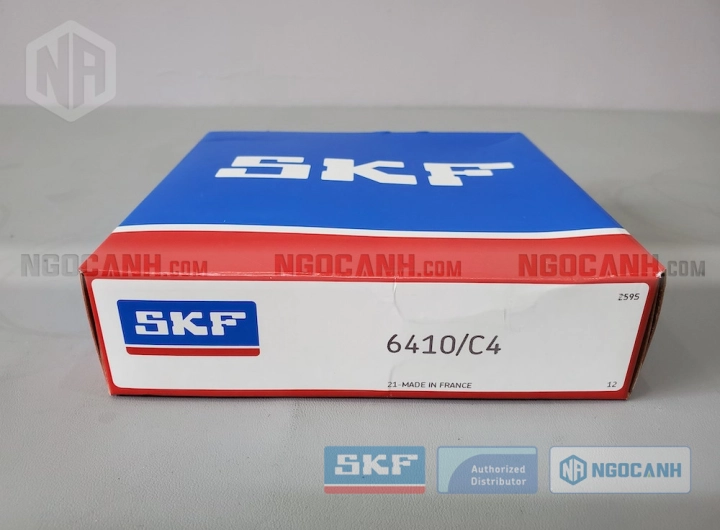Vòng bi SKF 6410/C4 chính hãng phân phối bởi SKF Ngọc Anh - Đại lý ủy quyền SKF Vòng bi SKF 6410/C4 chính hãng phân phối bởi SKF Ngọc Anh - Đại lý ủy quyền SKF