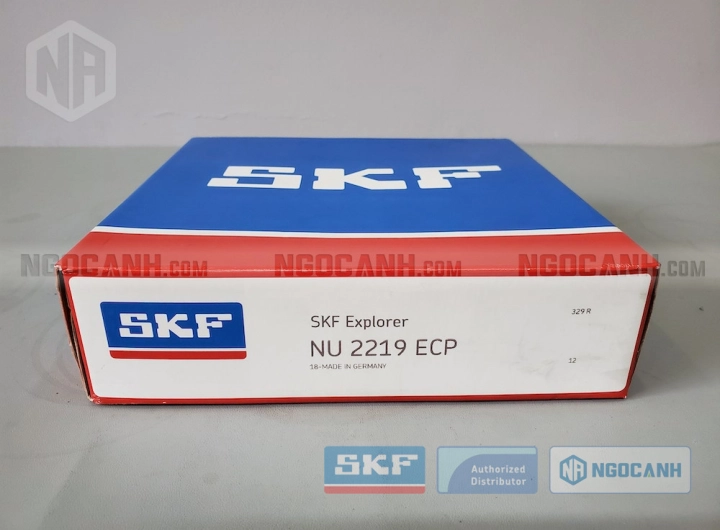 Vòng bi SKF NU 2219 ECP chính hãng phân phối bởi SKF Ngọc Anh - Đại lý ủy quyền SKF