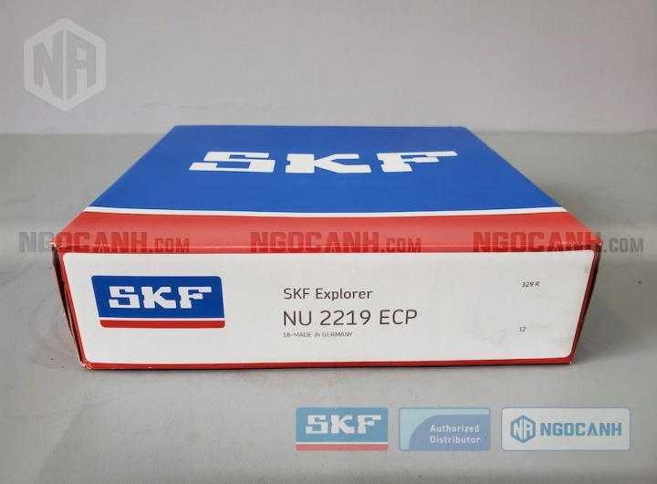 Vòng bi SKF NU 2219 ECP chính hãng phân phối bởi SKF Ngọc Anh - Đại lý ủy quyền SKF Vòng bi SKF NU 2219 ECP chính hãng phân phối bởi SKF Ngọc Anh - Đại lý ủy quyền SKF