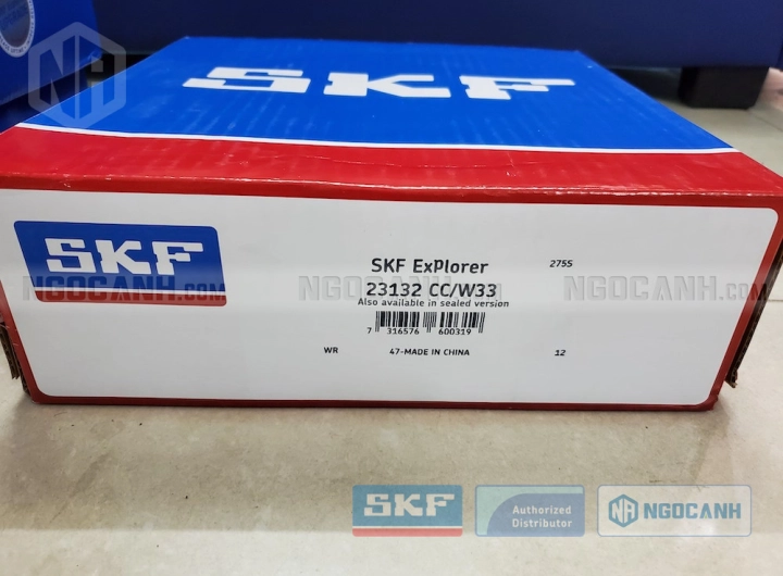 Vòng bi SKF 23132 CC/W33 chính hãng phân phối bởi SKF Ngọc Anh - Đại lý ủy quyền SKF