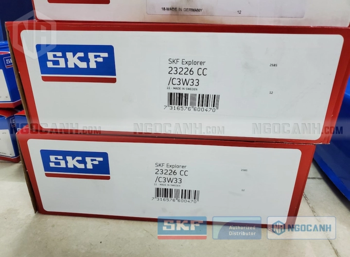 Vòng bi SKF 23226 CC/C3W33 chính hãng phân phối bởi SKF Ngọc Anh - Đại lý ủy quyền SKF