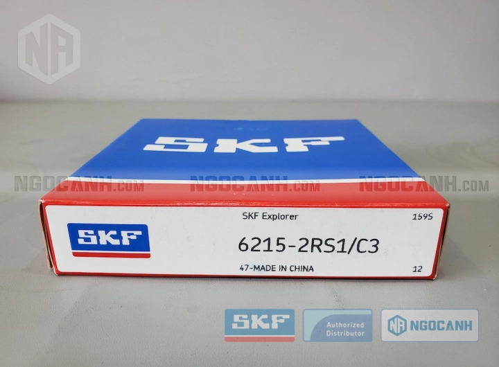 Vòng bi SKF 6215-2RS1/C3 chính hãng phân phối bởi SKF Ngọc Anh - Đại lý ủy quyền SKF