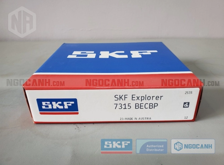 Vòng bi SKF 7315 BECBP chính hãng phân phối bởi SKF Ngọc Anh - Đại lý ủy quyền SKF Vòng bi SKF 7315 BECBP chính hãng phân phối bởi SKF Ngọc Anh - Đại lý ủy quyền SKF
