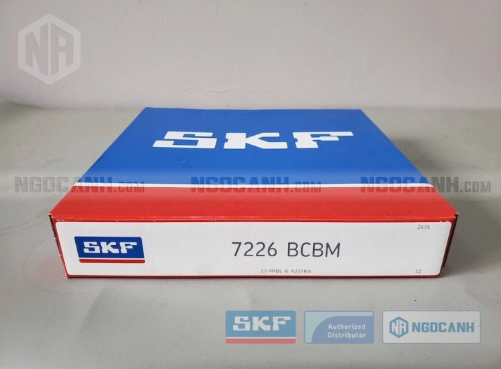 Vòng bi SKF 7226 BCBM chính hãng phân phối bởi SKF Ngọc Anh - Đại lý ủy quyền SKF