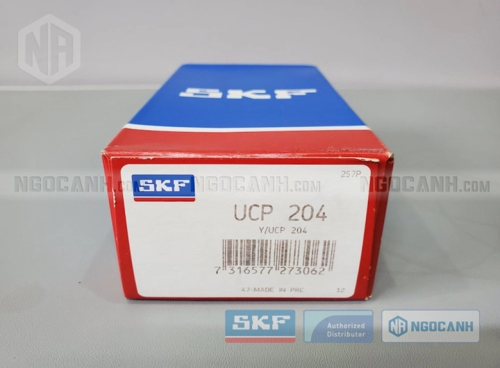 Gối đỡ SKF UCP 204 chính hãng phân phối bởi SKF Ngọc Anh - Đại lý ủy quyền SKF