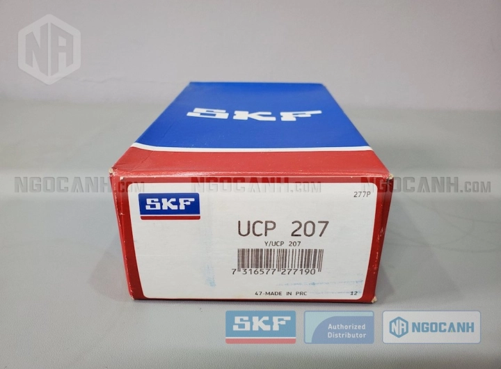 Gối đỡ SKF UCP 207 chính hãng phân phối bởi SKF Ngọc Anh - Đại lý ủy quyền SKF