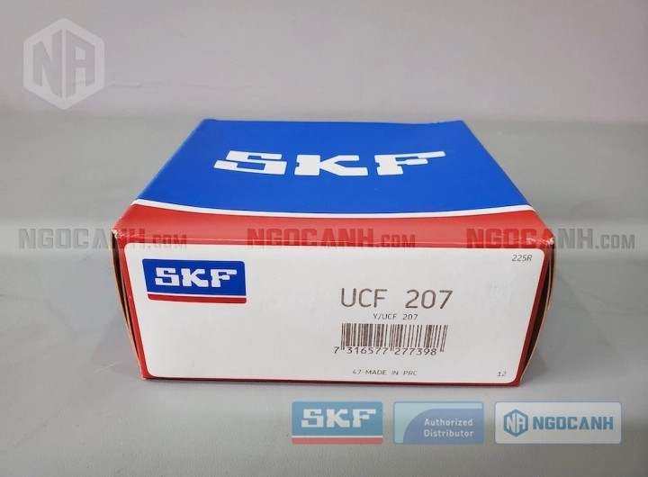 Gối đỡ SKF UCF 207 chính hãng phân phối bởi SKF Ngọc Anh - Đại lý ủy quyền SKF
