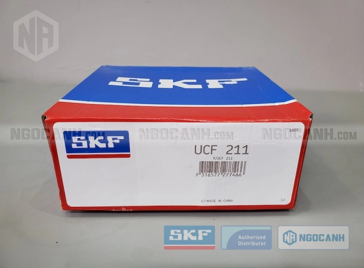Gối đỡ SKF UCF 211 chính hãng phân phối bởi SKF Ngọc Anh - Đại lý ủy quyền SKF