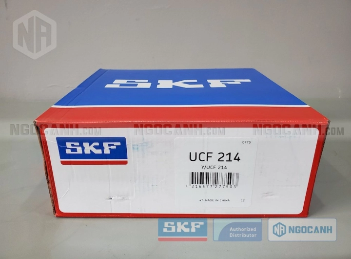 Gối đỡ SKF UCF 214 chính hãng phân phối bởi SKF Ngọc Anh - Đại lý ủy quyền SKF