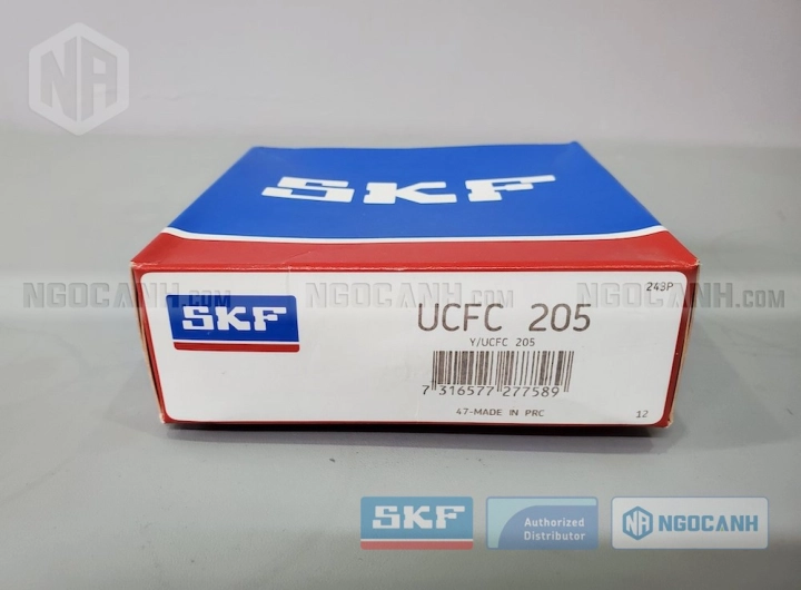 Gối đỡ SKF UCFC 205 chính hãng phân phối bởi SKF Ngọc Anh - Đại lý ủy quyền SKF
