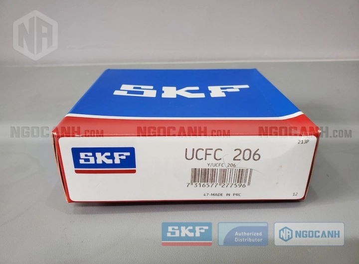 Gối đỡ SKF UCFC 206 chính hãng phân phối bởi SKF Ngọc Anh - Đại lý ủy quyền SKF