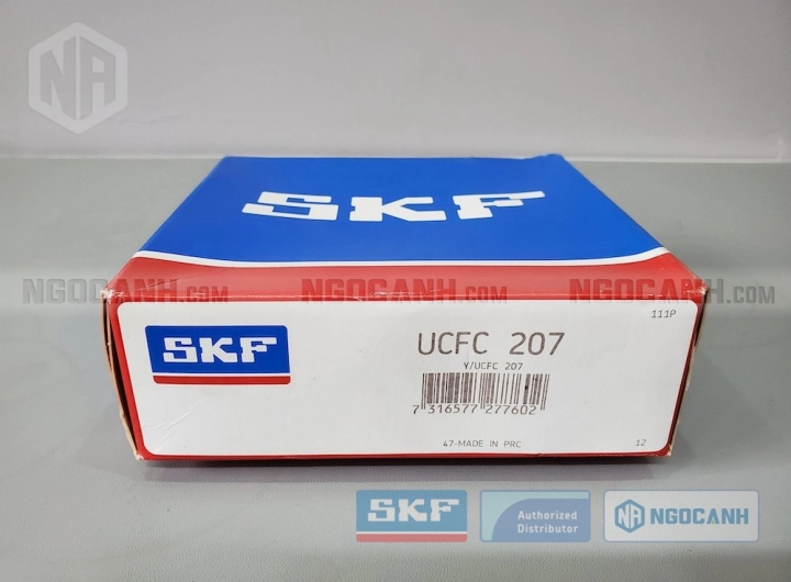 Gối đỡ SKF UCFC 207 chính hãng phân phối bởi SKF Ngọc Anh - Đại lý ủy quyền SKF