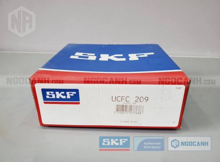 Gối đỡ SKF UCFC 209 chính hãng phân phối bởi SKF Ngọc Anh - Đại lý ủy quyền SKF