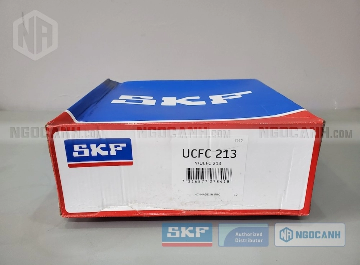 Gối đỡ SKF UCFC 213 chính hãng phân phối bởi SKF Ngọc Anh - Đại lý ủy quyền SKF