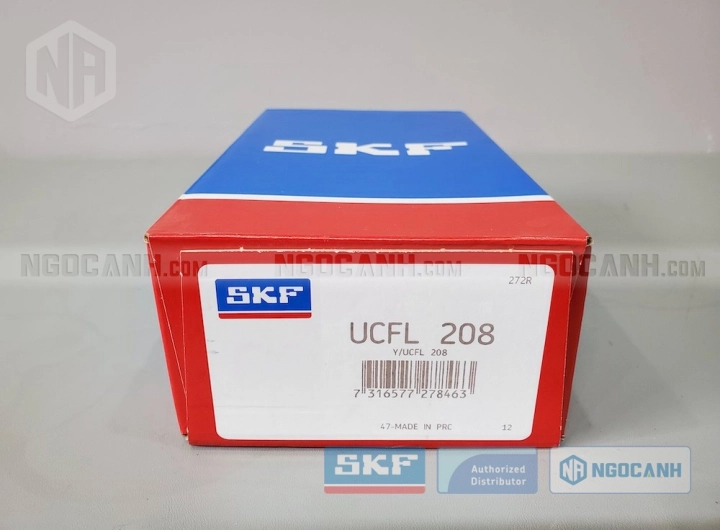 Gối đỡ SKF UCFL 208 chính hãng phân phối bởi SKF Ngọc Anh - Đại lý ủy quyền SKF
