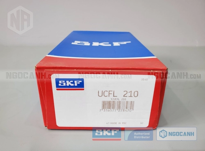 Gối đỡ SKF UCFL 210 chính hãng phân phối bởi SKF Ngọc Anh - Đại lý ủy quyền SKF