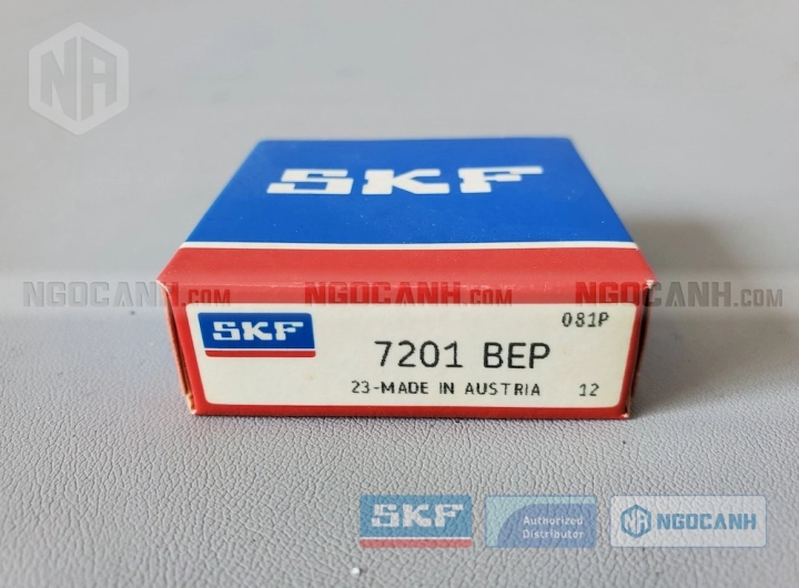 Vòng bi SKF 7201 BEP chính hãng phân phối bởi SKF Ngọc Anh - Đại lý ủy quyền SKF