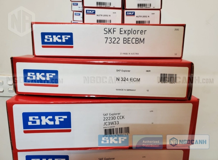Vòng bi SKF N 324 ECM chính hãng phân phối bởi SKF Ngọc Anh - Đại lý ủy quyền SKF Vòng bi SKF N 324 ECM chính hãng phân phối bởi SKF Ngọc Anh - Đại lý ủy quyền SKF