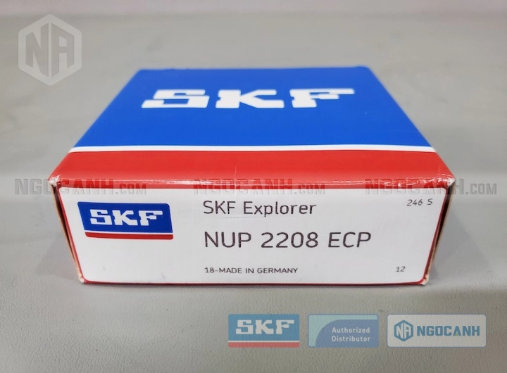 Vòng bi SKF NUP 2208 ECP chính hãng phân phối bởi SKF Ngọc Anh - Đại lý ủy quyền SKF