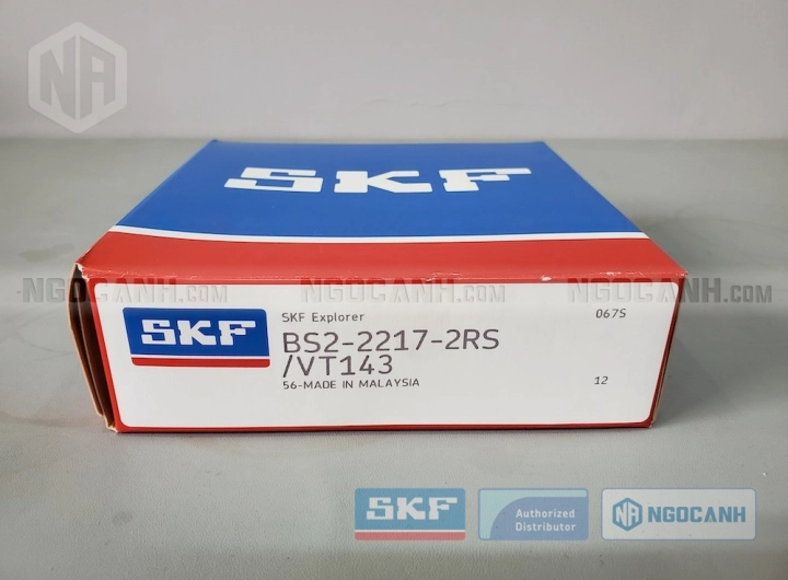 Vòng bi SKF BS2-2217-2RS/VT143 chính hãng phân phối bởi SKF Ngọc Anh - Đại lý ủy quyền SKF