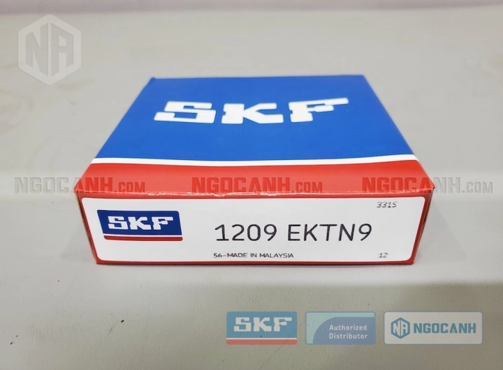 Vòng bi SKF 1209 EKTN9 chính hãng phân phối bởi SKF Ngọc Anh - Đại lý ủy quyền SKF