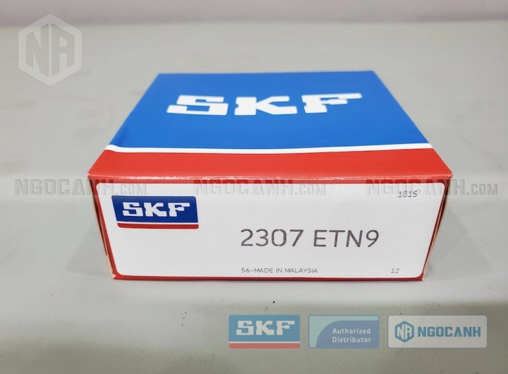 Vòng bi SKF 2307 ETN9 chính hãng phân phối bởi SKF Ngọc Anh - Đại lý ủy quyền SKF Vòng bi SKF 2307 ETN9 chính hãng phân phối bởi SKF Ngọc Anh - Đại lý ủy quyền SKF
