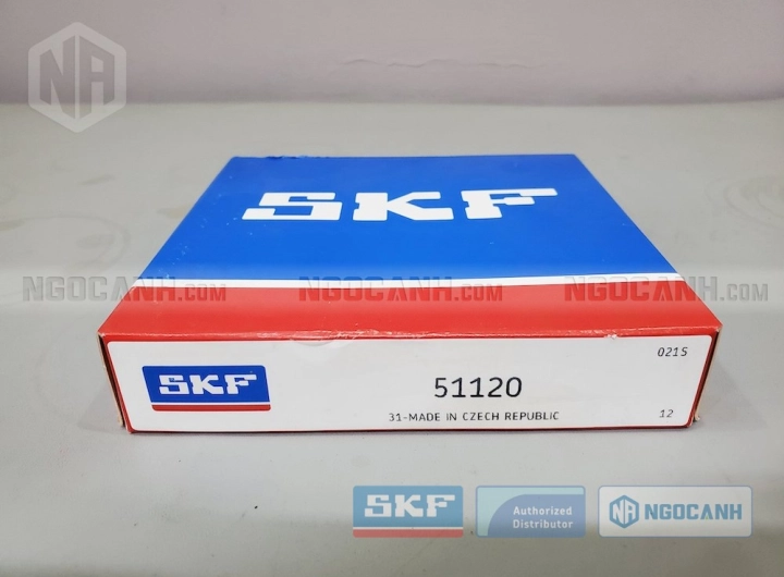 Vòng bi SKF 51120 chính hãng phân phối bởi SKF Ngọc Anh - Đại lý ủy quyền SKF Vòng bi SKF 51120 chính hãng phân phối bởi SKF Ngọc Anh - Đại lý ủy quyền SKF