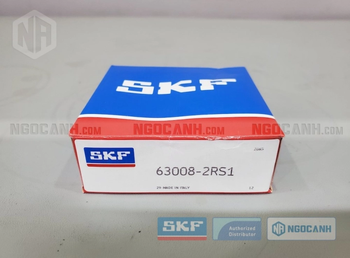 Vòng bi SKF 63008-2RS1 chính hãng phân phối bởi SKF Ngọc Anh - Đại lý ủy quyền SKF Vòng bi SKF 63008-2RS1 chính hãng phân phối bởi SKF Ngọc Anh - Đại lý ủy quyền SKF