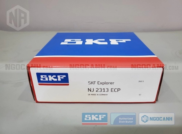 Vòng bi SKF NJ 2313 ECP chính hãng phân phối bởi SKF Ngọc Anh - Đại lý ủy quyền SKF