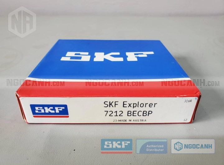Vòng bi SKF 7212 BECBP chính hãng phân phối bởi SKF Ngọc Anh - Đại lý ủy quyền SKF
