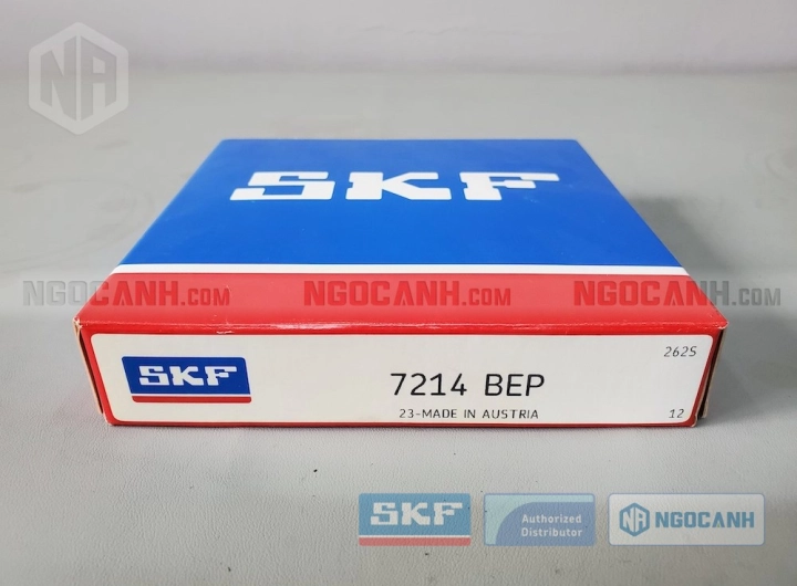 Vòng bi SKF 7214 BEP chính hãng phân phối bởi SKF Ngọc Anh - Đại lý ủy quyền SKF Vòng bi SKF 7214 BEP chính hãng phân phối bởi SKF Ngọc Anh - Đại lý ủy quyền SKF