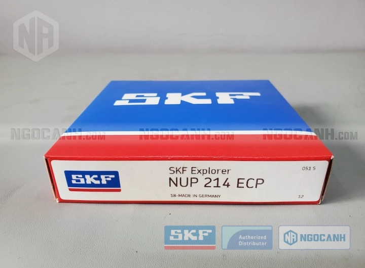 Vòng bi SKF NUP 214 ECP chính hãng phân phối bởi SKF Ngọc Anh - Đại lý ủy quyền SKF Vòng bi SKF NUP 214 ECP chính hãng phân phối bởi SKF Ngọc Anh - Đại lý ủy quyền SKF