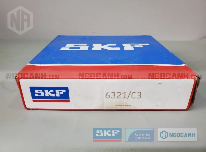 Vòng bi SKF 6321/C3 chính hãng phân phối bởi SKF Ngọc Anh - Đại lý ủy quyền SKF