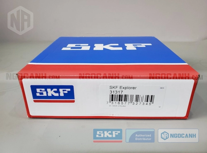 Vòng bi SKF 31317 chính hãng phân phối bởi SKF Ngọc Anh - Đại lý ủy quyền SKF