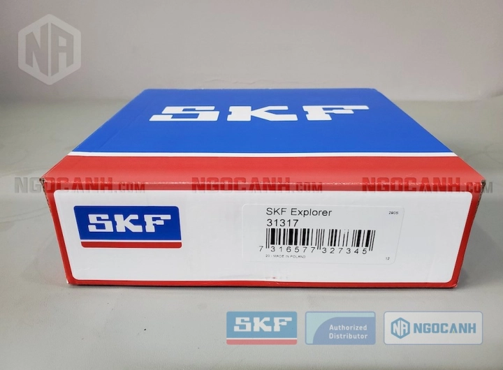 Vòng bi SKF 31317 chính hãng phân phối bởi SKF Ngọc Anh - Đại lý ủy quyền SKF Vòng bi SKF 31317 chính hãng phân phối bởi SKF Ngọc Anh - Đại lý ủy quyền SKF
