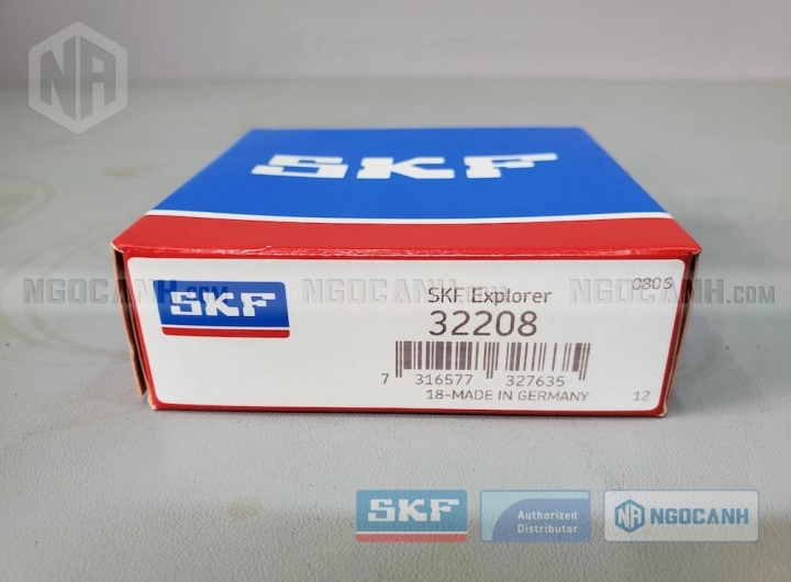 Vòng bi SKF 32208 chính hãng phân phối bởi SKF Ngọc Anh - Đại lý ủy quyền SKF