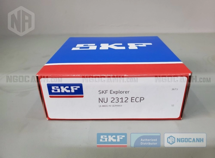 Vòng bi SKF NU 2312 ECP chính hãng phân phối bởi SKF Ngọc Anh - Đại lý ủy quyền SKF